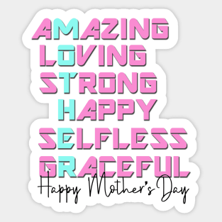 Happy Mother's Day Sticker